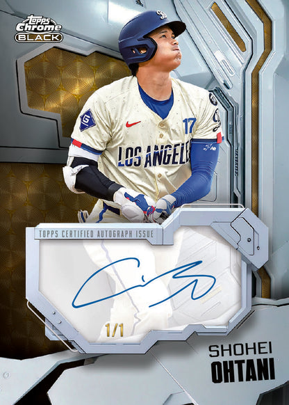 2026 Topps Chrome Black Baseball Hobby Box