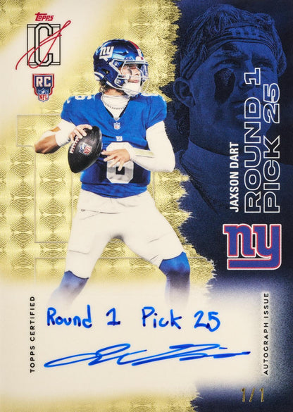 2025 Topps Signature Class Football Jumbo Box