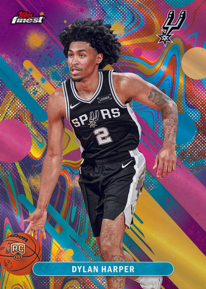 2025/26 Topps Finest Basketball Hobby 8 Box Case