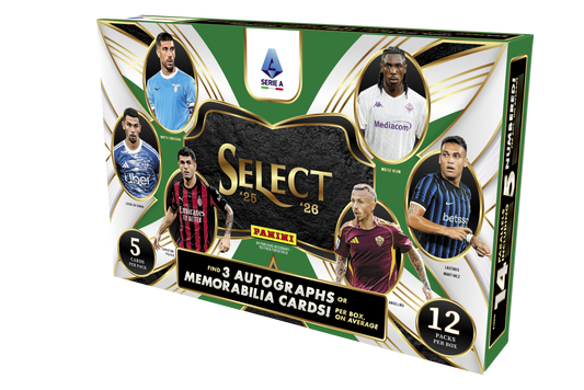 2025/26 Panini Select Serie A Soccer Hobby Box