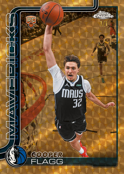 2025/26 Topps Chrome Update Series Basketball Jumbo Box