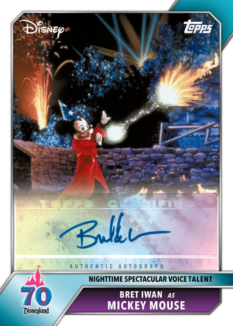 2025 Topps Disneyland 70th Anniversary Blaster Box