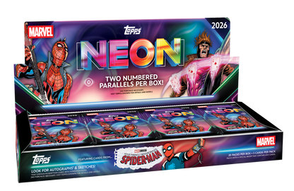 2026 Topps Marvel Neon Hobby Box