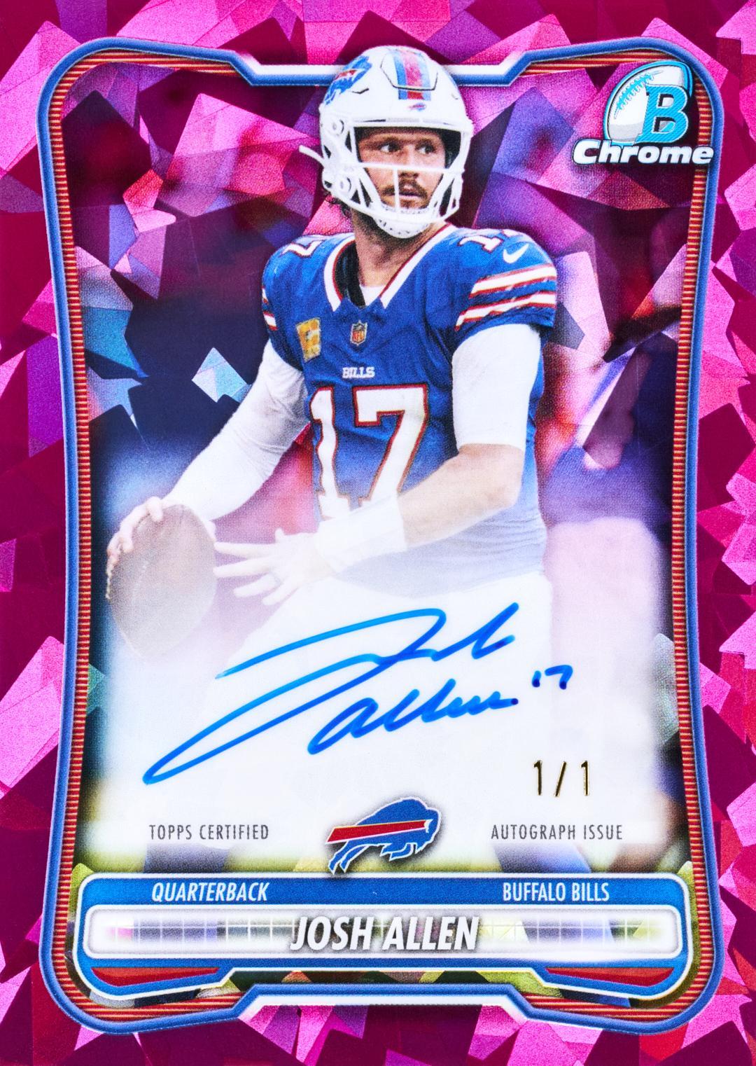 2026 Bowman Football Sapphire Edition Box