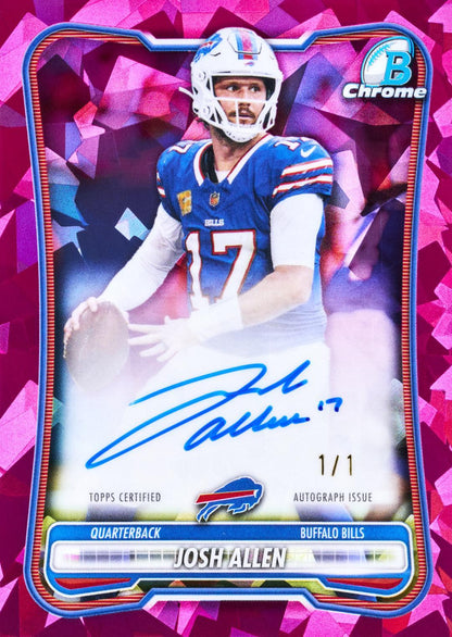 2026 Bowman Football Sapphire Edition Box