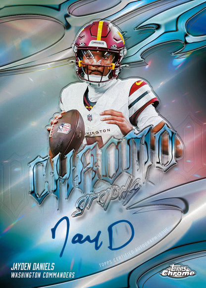 2025 Topps Chrome Football Hobby Box 12-Box Case
