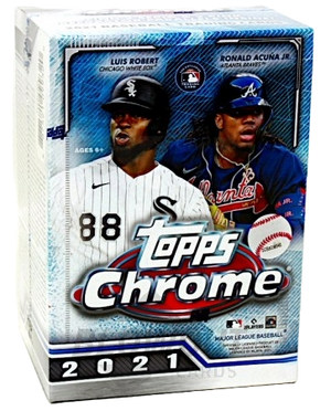 2021 Topps Chrome Baseball Blaster Box
