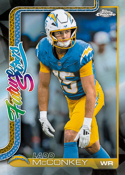 2025 Topps Chrome Football Hobby Box 12-Box Case