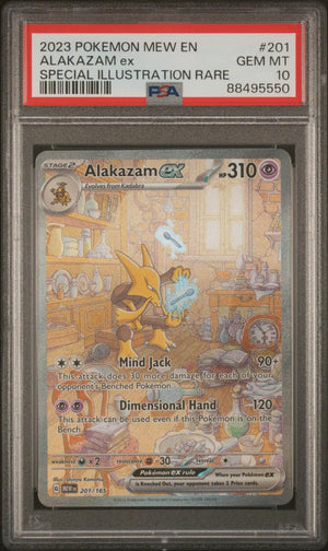 SV: Scarlet & Violet 151 #201/165 Alakazam ex PSA 10
