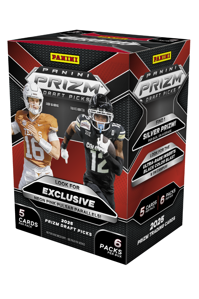 2025 Panini Prizm Collegiate Draft Football Hobby Blaster Box