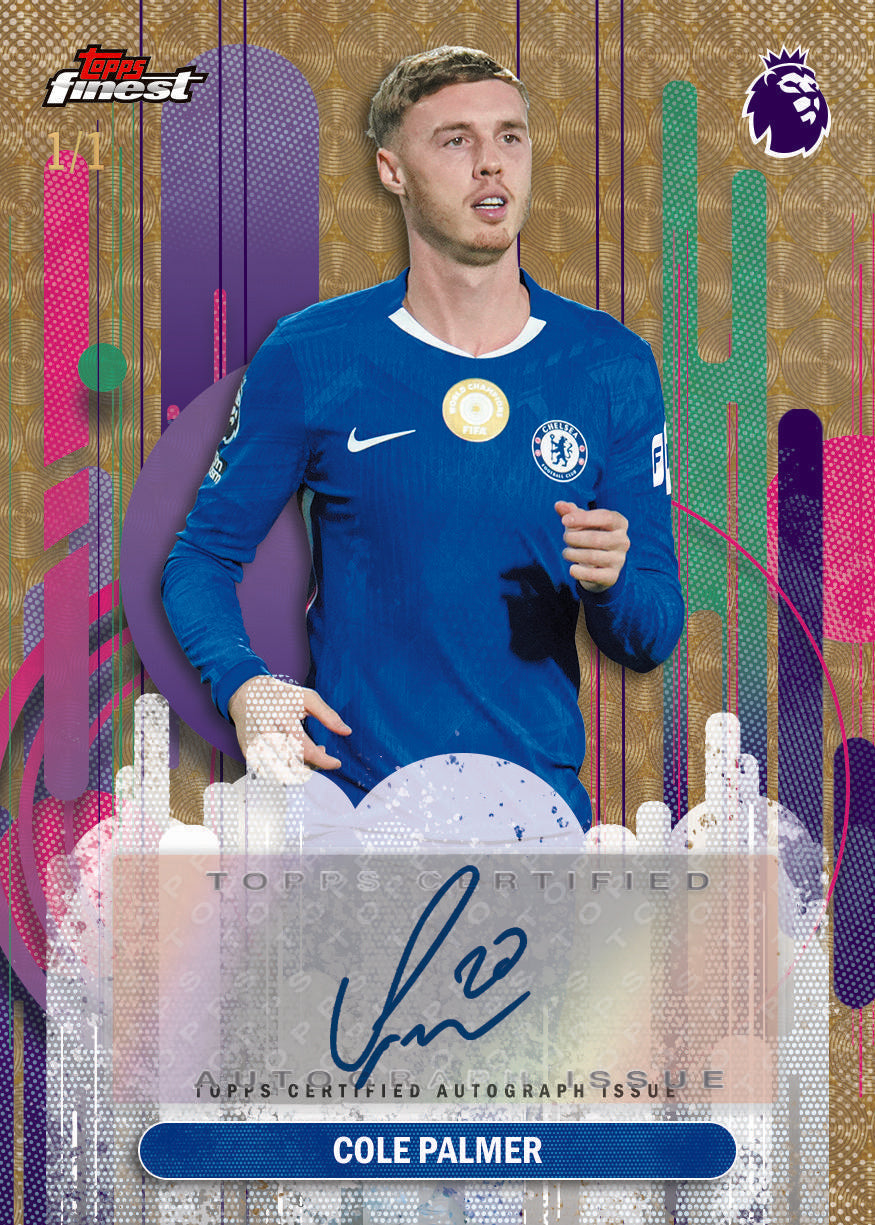 2026 Topps Finest Premier League Soccer Hobby 8 Box Case
