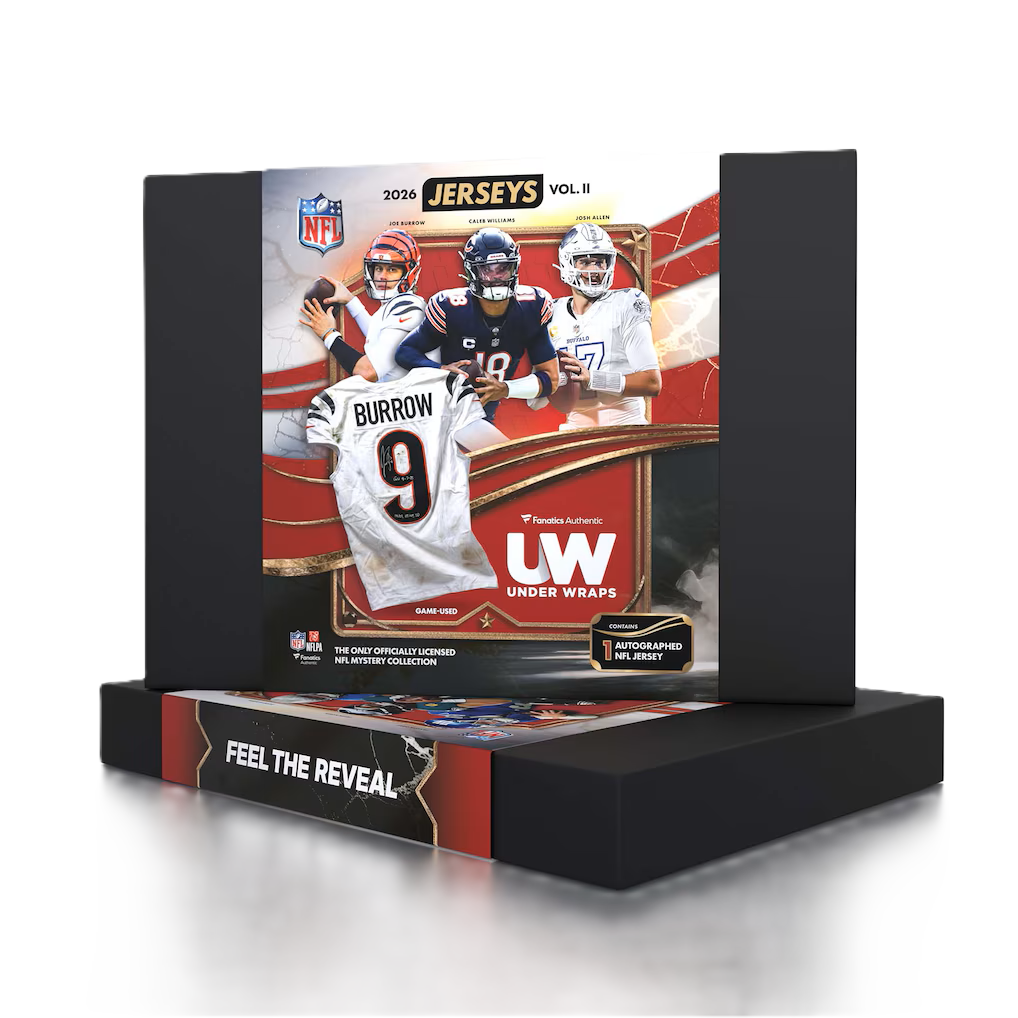 2026 Under Wraps Autographed NFL Jerseys Vol. II