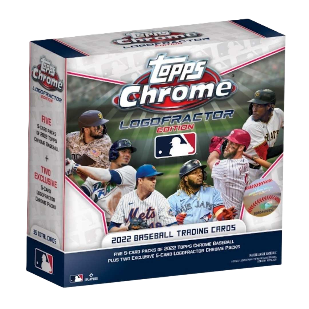 2022 Topps Chrome Baseball Logofractor Edition Box