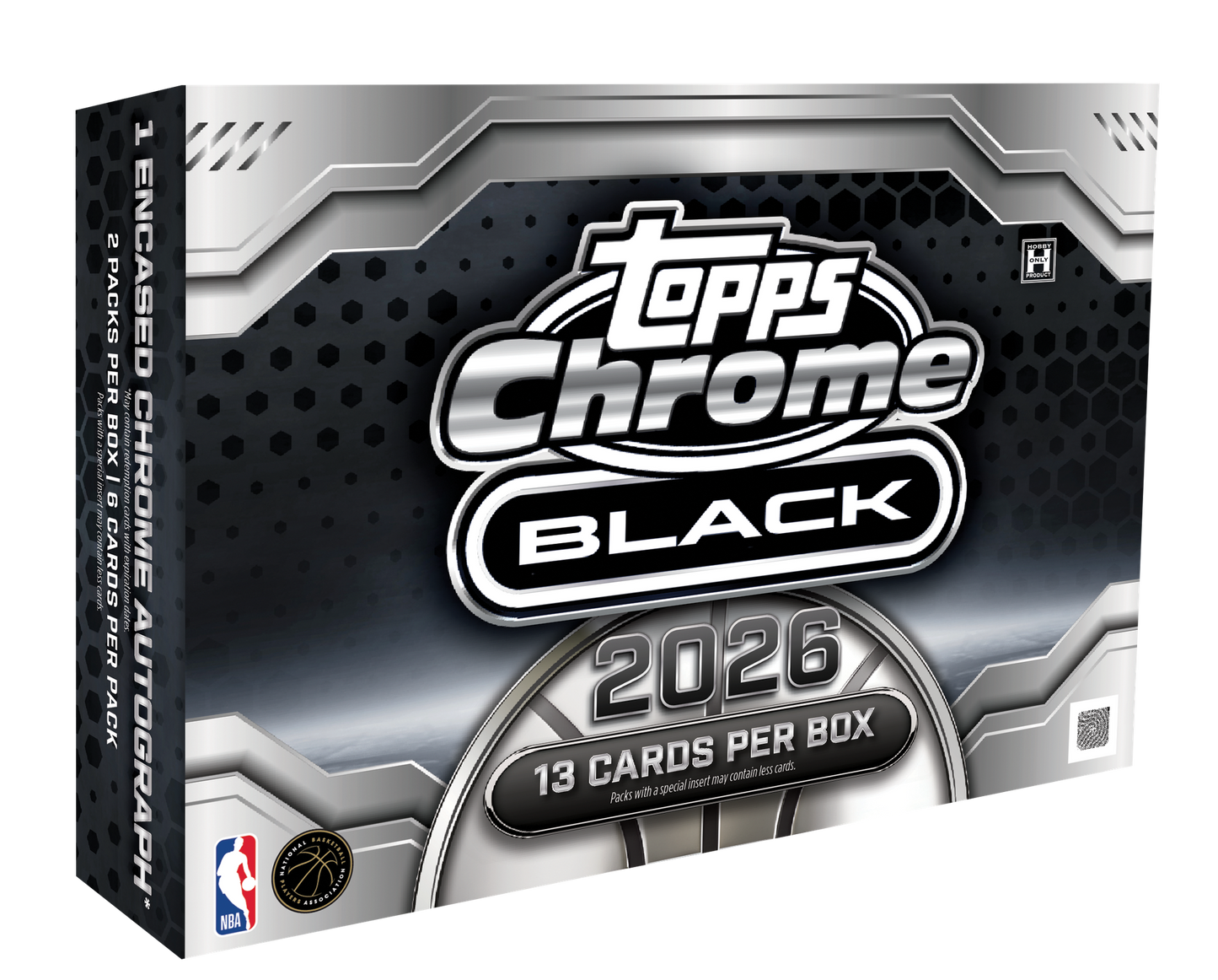 2025/26 Topps Chrome Black Basketball Hobby Box