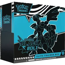 Pokemon Scarlet & Violet Black Bolt Elite Trainer Box