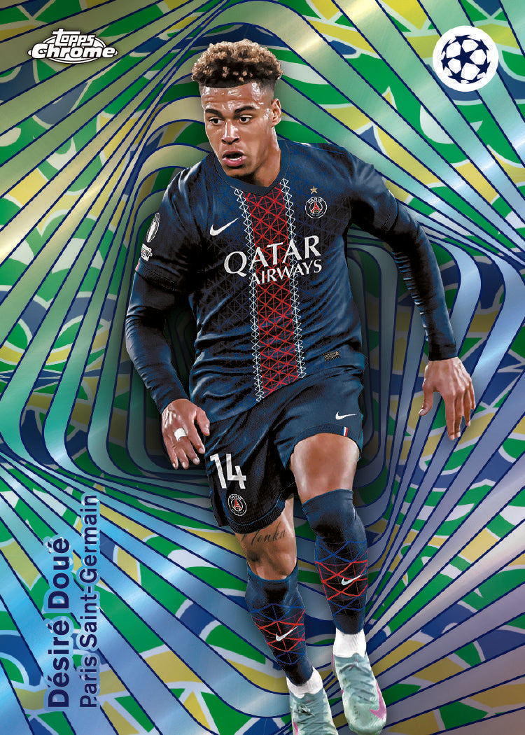 2025/26 Topps UEFA Club Competitions Soccer Blaster Box