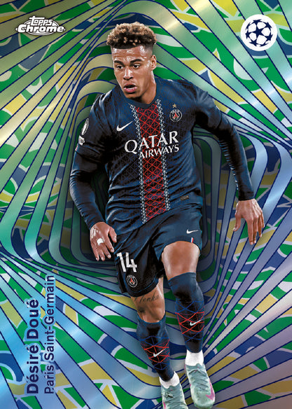2025/26 Topps UEFA Club Competitions Soccer Blaster Box