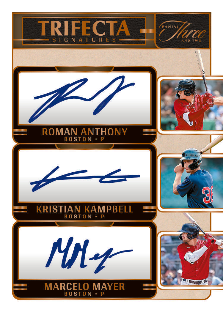 2025 Panini Three & Two Baseball Hobby Box