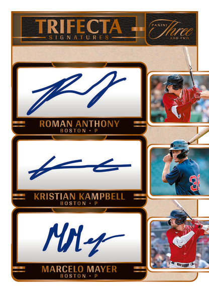 2025 Panini Three & Two Baseball Hobby Box