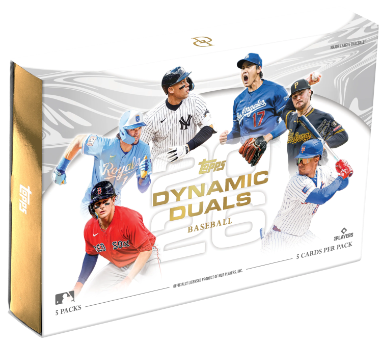 2026 Topps Dynamic Duals Baseball Hobby Box