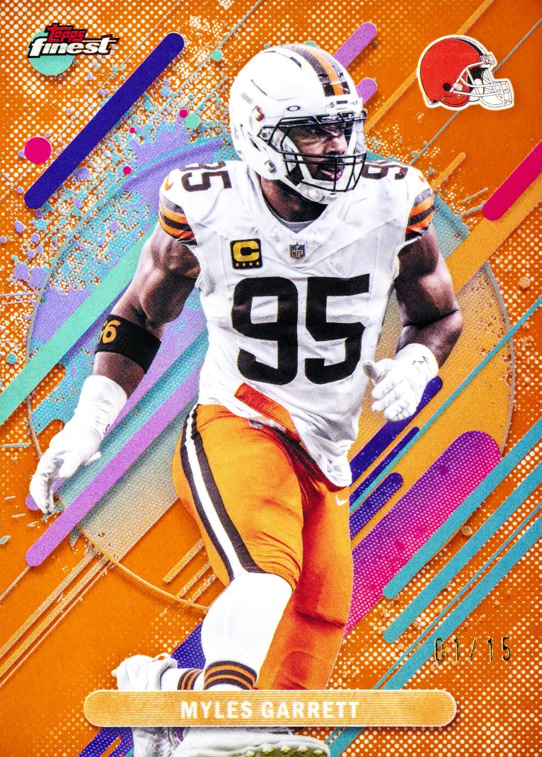 2025 Topps Finest Football Hobby 8 Box Case