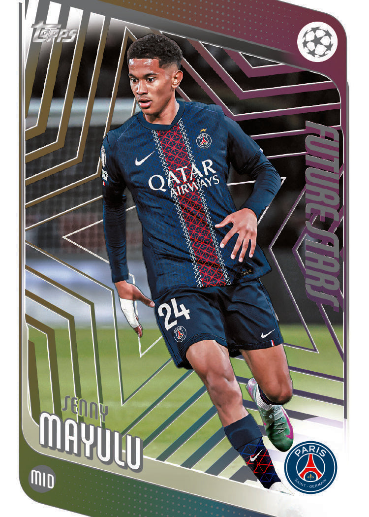 2025/26 Topps UEFA Club Competitions Soccer Blaster Box