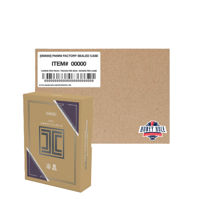 2025 Panini Impeccable Football Hobby 3 Box Case