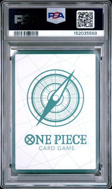 2026 ONE PIECE OP14-EB04-THE AZURE SEA'S SEVEN DON!! CARD EGGHEAD-GOLD PSA 10