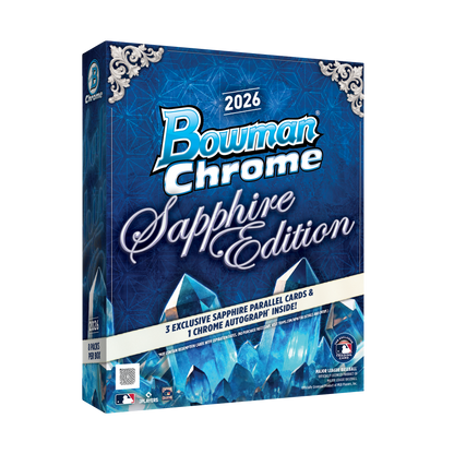 2026 Bowman Chrome Baseball Sapphire Edition Box