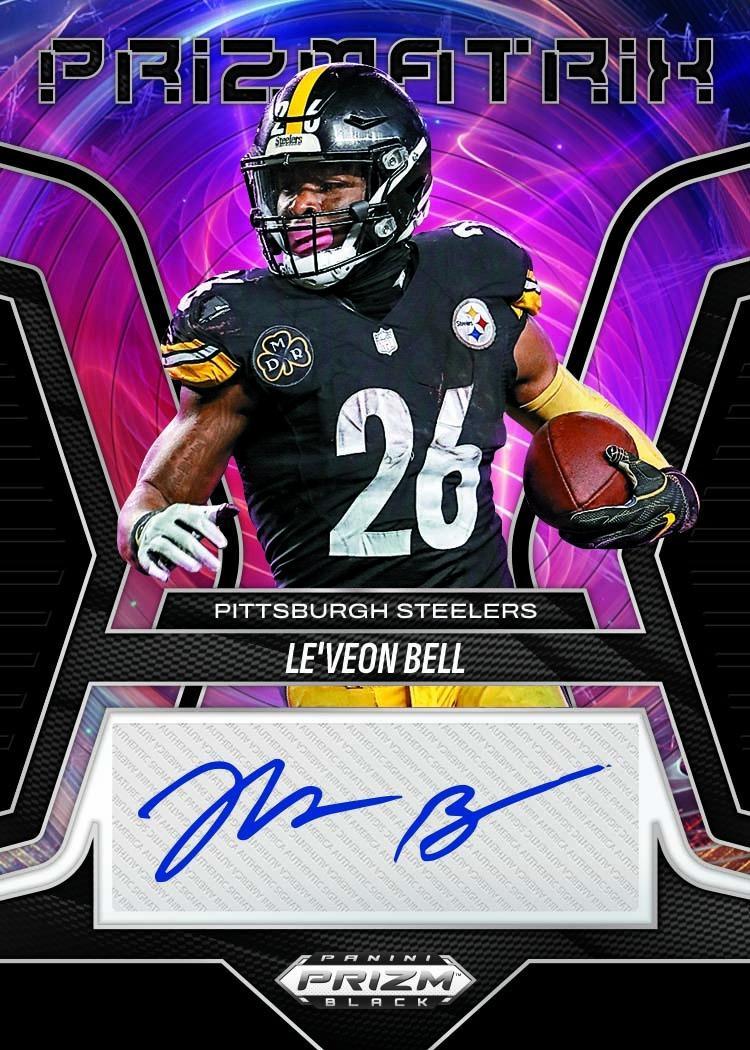 2025 Panini Prizm Black Football Hobby 12 Box Case