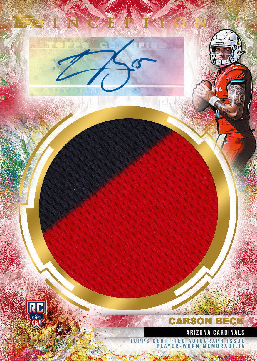 2026 Topps Inception Football Hobby 8 Box Case