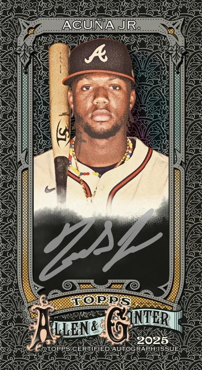 2025 Topps Allen & Ginter X Baseball Hobby Box