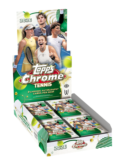 2026 Topps Chrome Tennis Hobby Box