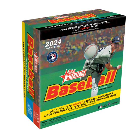 2024 Topps Heritage Baseball Monster Box