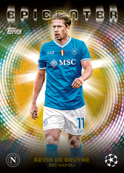 2025-26 Topps UEFA Club Competitions Soccer Hanger Box