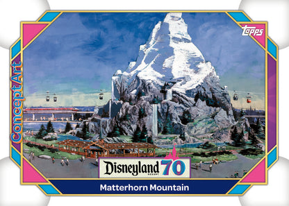 2025 Topps Disneyland 70th Anniversary Blaster Box
