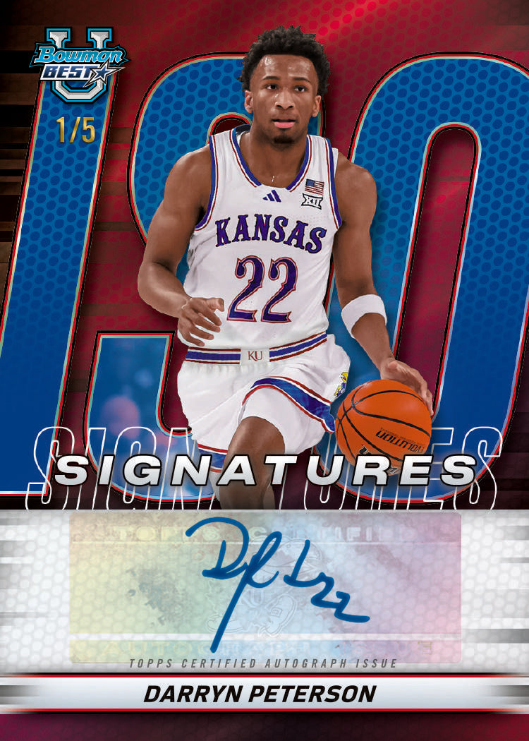 2025/26 Bowman University Best Basketball Hobby Box