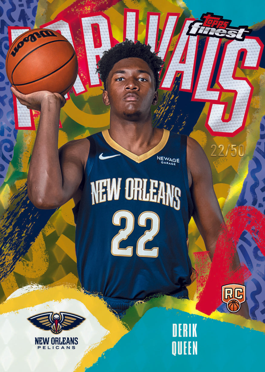 2025/26 Topps Finest Basketball Hobby 8 Box Case