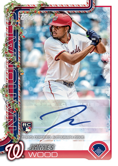 2025 Topps Holiday Baseball 3 Tin Box