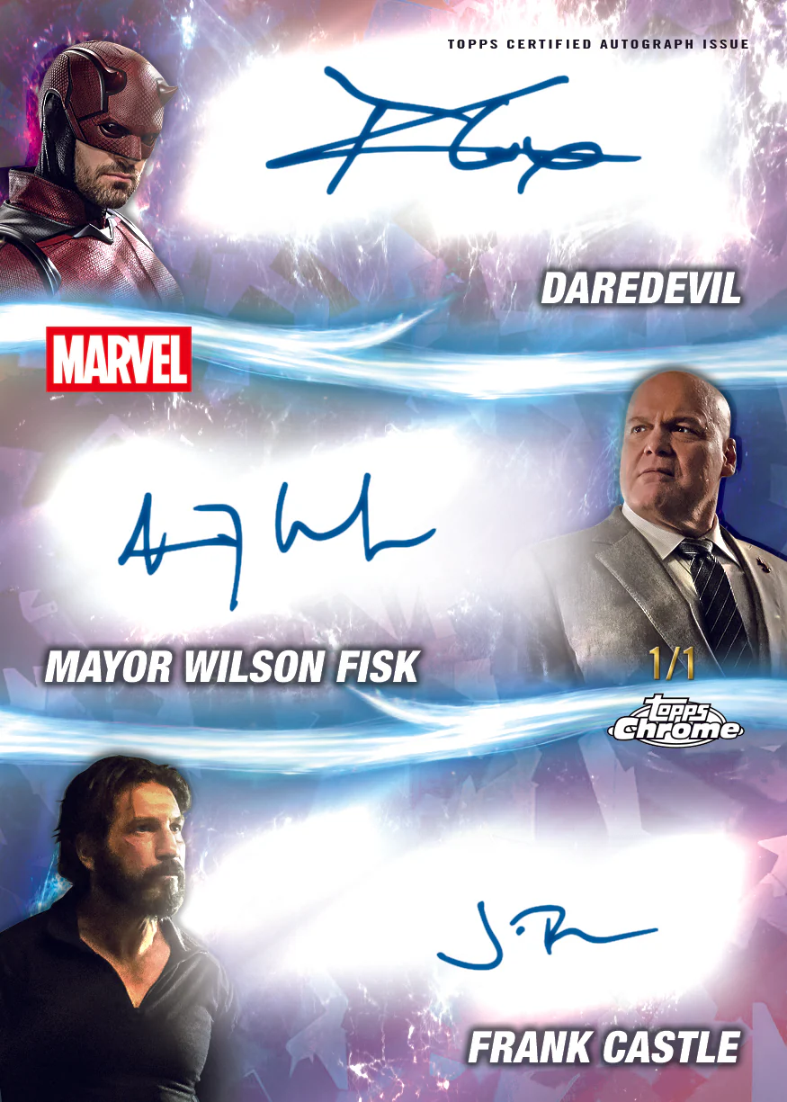 2025 Topps Marvel Studios Chrome Sapphire Edition Box