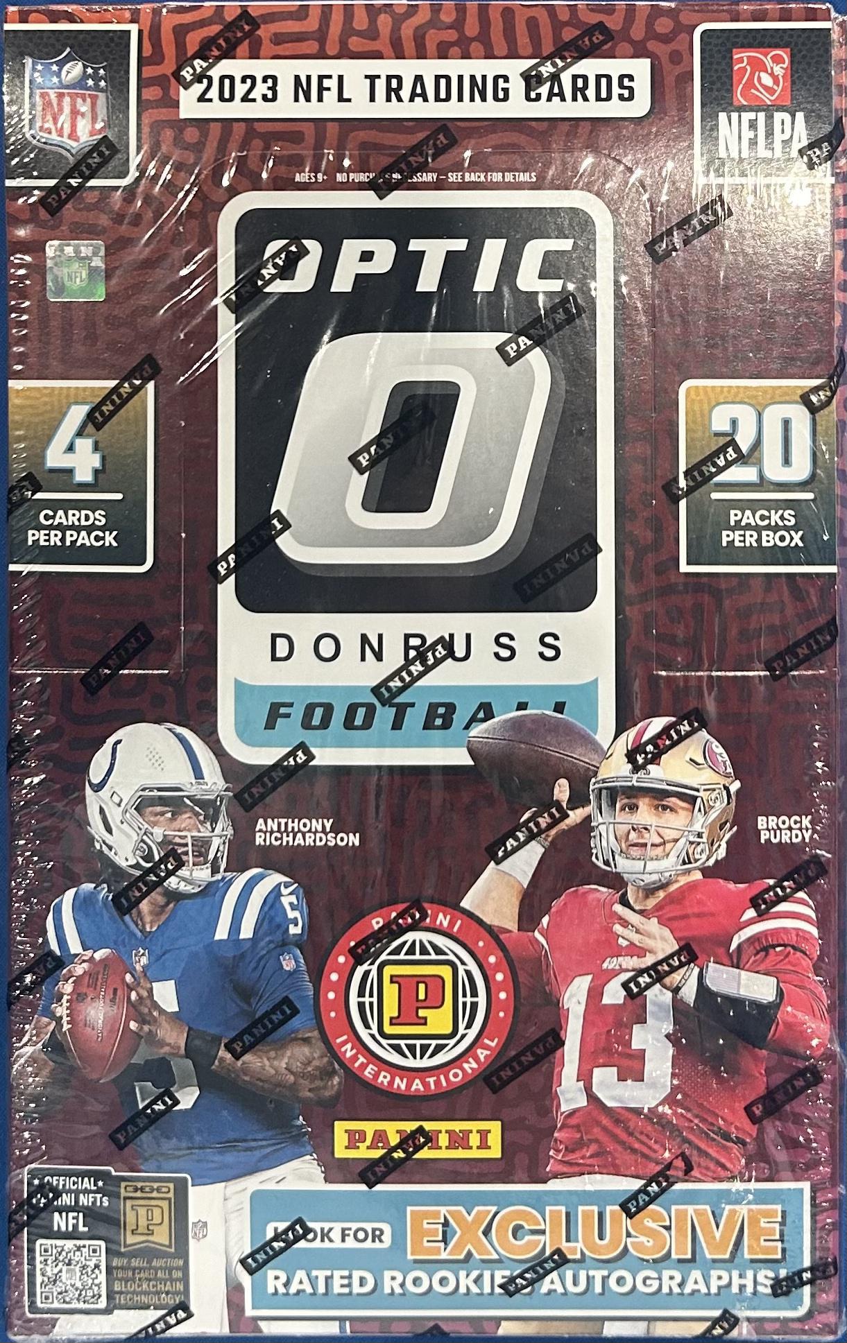 2023 Panini Donruss Optic Football International Hobby Box