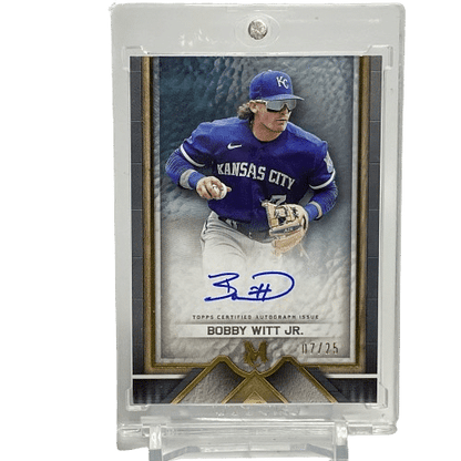 2023 Topps Museum Collection Bobby Witt Jr. #AA-BWJ Autograph /25