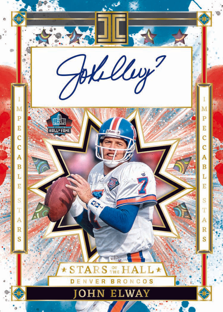 2025 Panini Impeccable Football Hobby 3 Box Case