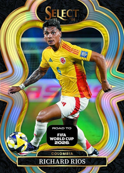 2025/26 Panini Select Road To FIFA World Cup 2026 Soccer Hobby 12 Box Case
