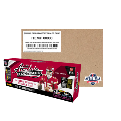 2025 Panini Absolute Football Hobby 12 Box Case