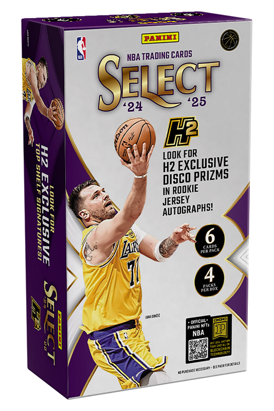 2024/25 Panini Select Basketball H2 20 Box Case