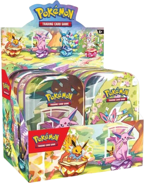 Pokemon Scarlet & Violet Prismatic Evolutions Mini Tin