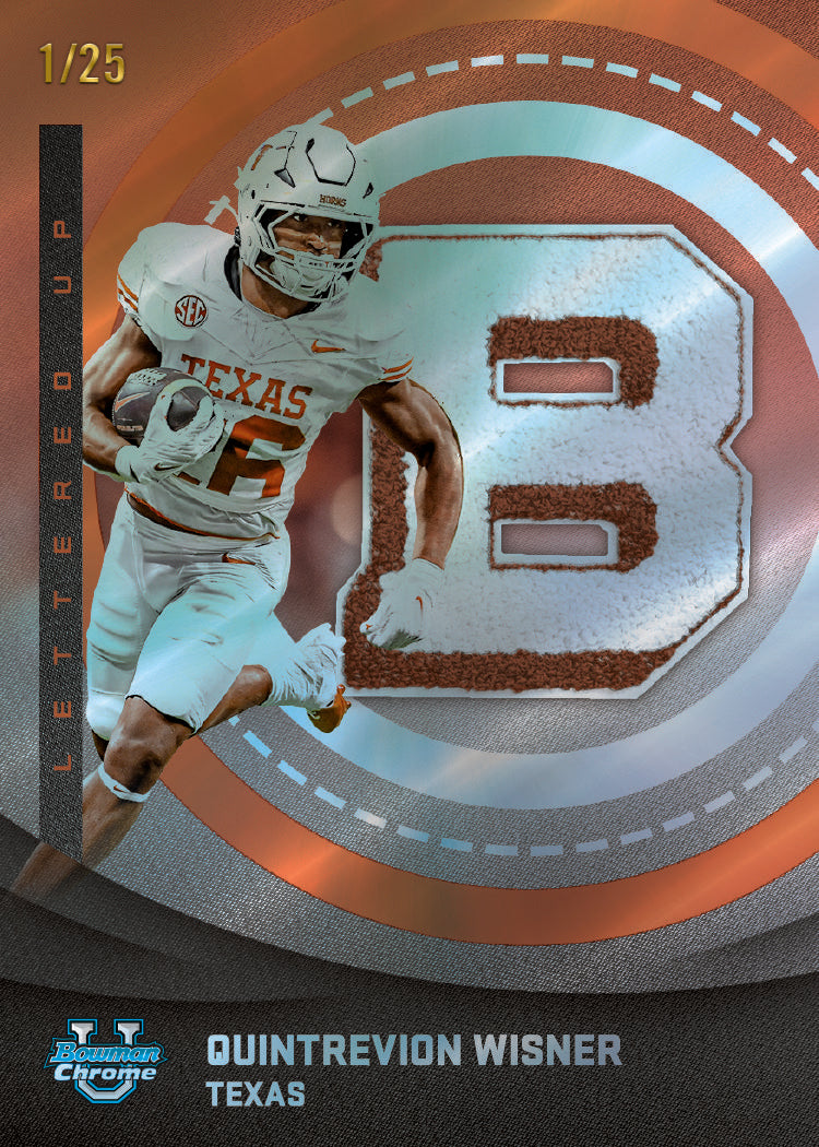 2025 Bowman Chrome University Football Mega Box