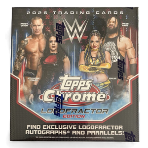 2026 Topps Chrome WWE Wrestling Logofractor Edition Box