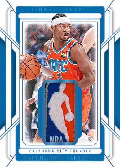 2024/25 Panini National Treasures Basketball Hobby 4 Box Case